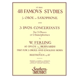 48 Famous Studies, (1st and 3rd Part) for Oboe and Saxophone