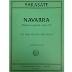 Sarasate - Navarra Danza Espagnole, Opus 33 for Two Violins and Piano