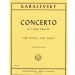 Kabalevsky - Concerto in C major, Opus 48 for Violin and Piano