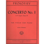 Prokofiev - Concerto no. 1 in D major, Opus 19  for Violin and Piano