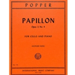 Popper - Papillon, Opus 3, No. 4 for Cello and Piano