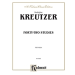 Kreutzer - Forty-two Studies for Viola - Kalmus Edition