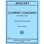 Mozart - Clarinet Concerto in A major , K. 622 - for Viola and Piano