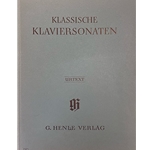 HN-62 Klassische Klaviersonaten - Urtext Verlag Edition - USED very good condition