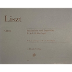 HN-976 Liszt: Präludium und Fuge über Bach für Orgel - Prelude and Fugue for Organ - Urtext Verlag Edition - USED very good condition