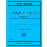 Bottesini - Two Elegies: Elegy in D and Elegy in E minor for Bass and Piano