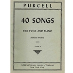 International Music Company IM1636 Purcell - 40 Songs - Vol. III - for Piano and Voice (High)