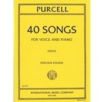 International Music Company IM2071 Purcell - 40 Songs - Complete in One Volume for Piano and Voice (High)