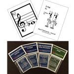 857998006008 Berets Publications Band Flashcards - Flute
