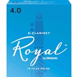 RCB1040 Rico Royal Reeds - Clarinet - size 4.0 - box of 10