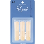 RCB0325 Rico Royal Reeds - Clarinet - size 2.5 - pack of 3