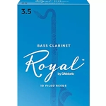 REB1035 Rico Royal Reeds - Bass Clarinet - size 3.5 - box of 10