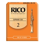 RIA1020 Rico Reeds - Soprano Saxophone - size 2.0 - box of 10
