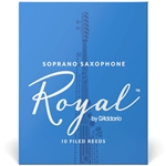 RIB1025 Rico Royal Reeds - Soprano Saxophone - size 2.5 - box of 10
