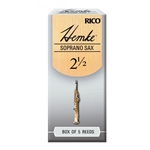 Rico RHKP5SSX250 Hemke Reeds - Soprano Saxophone - size 2.5 - box of 5