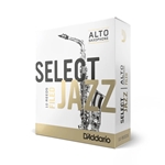 D'Addario RSF10ASX3M Select Jazz Filed Reeds - Alto Saxophone - size 3M - box of 10