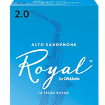 RJB1020 Rico Royal Reeds - Alto Saxophone - size 2.0 - box of 10