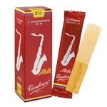 SR2725R Vandoren JAVA RED Reeds - Tenor Saxophone - size 2.5 - box of 5