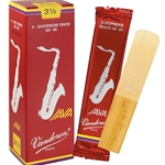 SR2735R Vandoren JAVA RED Reeds - Tenor Saxophone - size 3.5 - box of 5