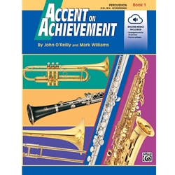 Accent on Achievement Book 1 - Percussion