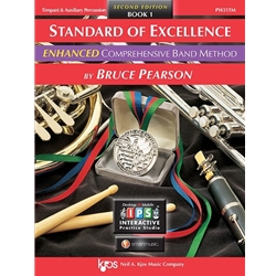 Standard of Excellence Book 1 - Timpani & Auxiliary Percussion