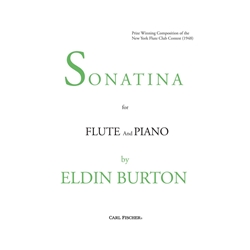 Sonatina for Piano and Flute by Eldin Burton