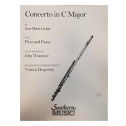 Concerto in C Major
Flute & Piano By Jean-Marie Leclair