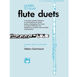 Learn to Play Flute Duets By William Eisenhauer