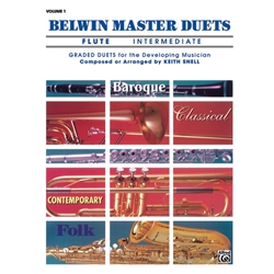 Belwin Master Duets (Flute), Intermediate Volume 1