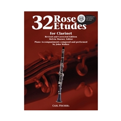 Rose 32 Etudes for Clarinet