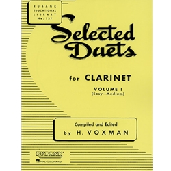 Selected Duets for Clarinet Volume 1 - Easy to Medium