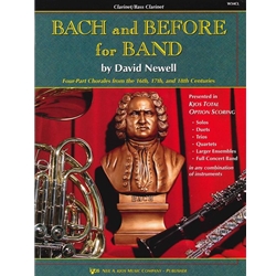 Bach And Before For Band - Clarinet/Bass Clarinet