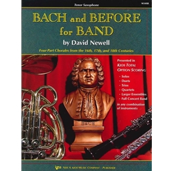 Bach And Before For Band - Tenor Saxophone