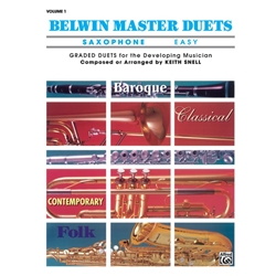 Belwin Master Duets, Easy Volume 1 - Saxophone