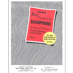 Basic Jazz Conception for Saxophone Vol 1 by Lennie Niehaus