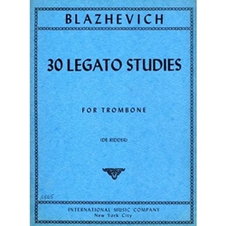 Blazhevich - 30 Legato Studies for Trombone