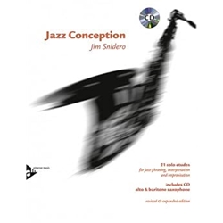 Jim Snidero - Jazz Conception for Alto & Baritone Saxophone