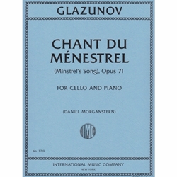 Glazunov - Chant du Ménestrel (Minstrel’s Song), Op. 71 - for Cello and Piano