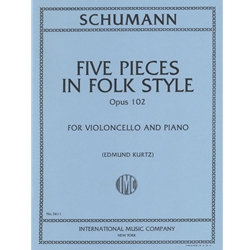 Schumann - Five Pieces in Folk Style, Opus 102 for Cello and Piano