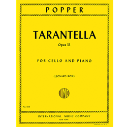 Popper - Tarantella, Opus 33 for Cello and Piano