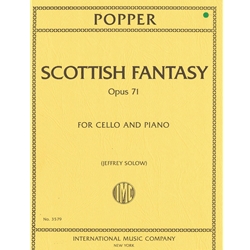 Popper - Scottish Fantasy, Opus71 for Cello and Piano