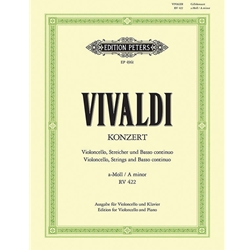 Vivaldi - Concerto in A Minor for Cello and Piano