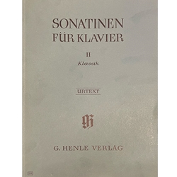 HN-340 Sonatinen Für Klavier II Klassik - Urtext Verlag Edition - USED Very Good Condition