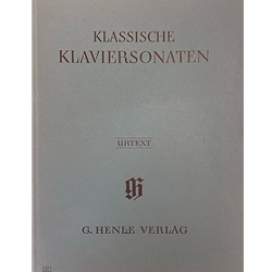 HN-62 Klassische Klaviersonaten - Urtext Verlag Edition - USED very good condition