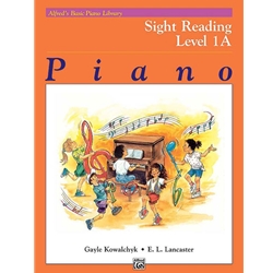 Alfred's Basic Piano Library: Sight Reading Book 1A