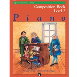 Alfred's Basic Piano Library: Composition Book 2