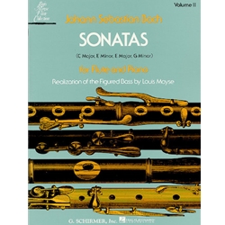 Bach - Sonatas for Flute and Piano, Vol. 2 for Flute and Piano