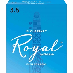 RCB1035 Rico Royal Reeds - Clarinet - size 3.5 - box of 10