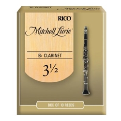 Mitchell-Lurie RML10BCL350 Mitchell Lurie Original Clarinet Reeds - size 3.5 - box of 10