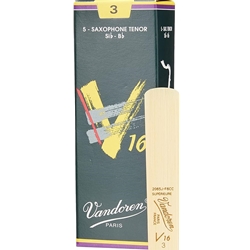 SR723 Vandoren V16 Reeds - Tenor Saxophone - size 3.0 - box of 5